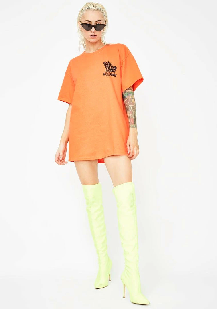 No Hours Tops Pray Graphic Tee