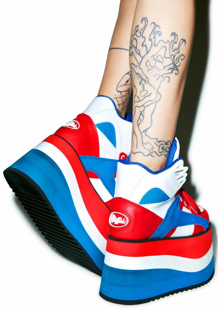 Buffalo London Independence Bae Platform Sneakers Platforms