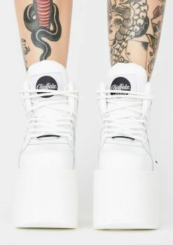 Buffalo London Platforms Rising Towers High Nappa Leather Sneakers