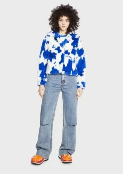 Girlfriend Material Jax Cow Faux Fur Jacket