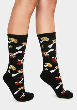 No Hours Shroom Crew Socks