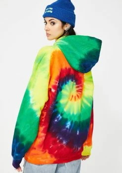 No Hours Tops Tie Dyehouse Hoodie