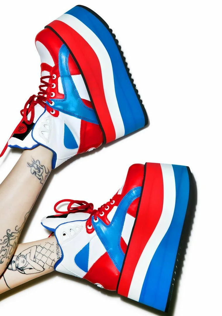 Buffalo London Independence Bae Platform Sneakers Platforms