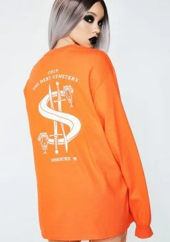 No Hours Debt Snake Long Sleeve Tops