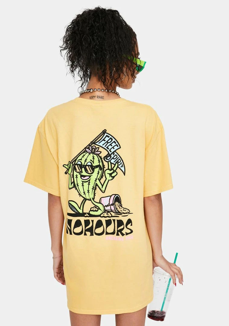 No Hours Break Free Graphic Tee