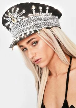 Stinnys Bambi Rhinestone Captain Hat