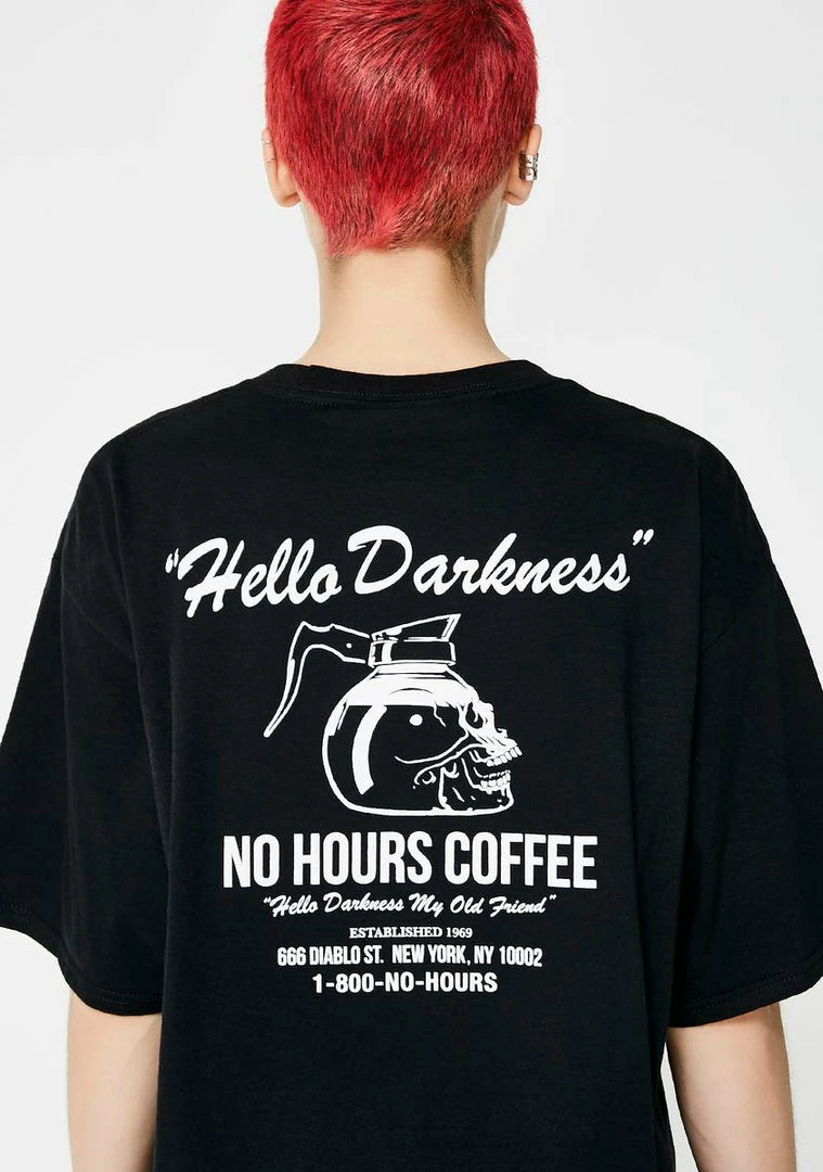 No Hours Darkness Short Sleeve Tee