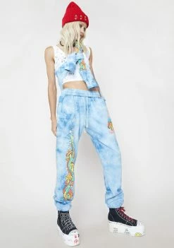 No Hours Bottoms Passion Tie Dye Sweatpants