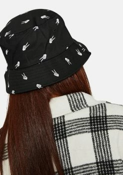 No Hours Peace Bucket Hat Hats