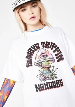 No Hours Tops Trippin Tee