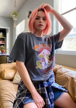 No Hours Jump In Graphic Tee Tops