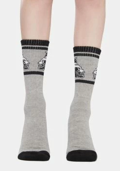 No Hours Socks & Tights Darkness Crew Socks