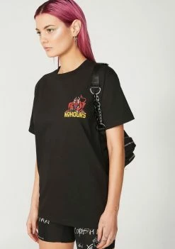 No Hours End Is Here Tee Tops