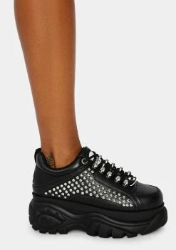 Buffalo London Studded Platform Sneakers Platforms