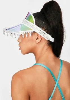 Stinnys Blue Holographic Advize Me Visor Hat