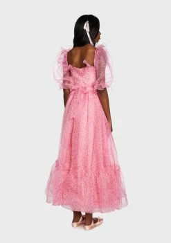 Fanciful Doll Dresses Mon Amour Ruffled Beauty Maxi Dress