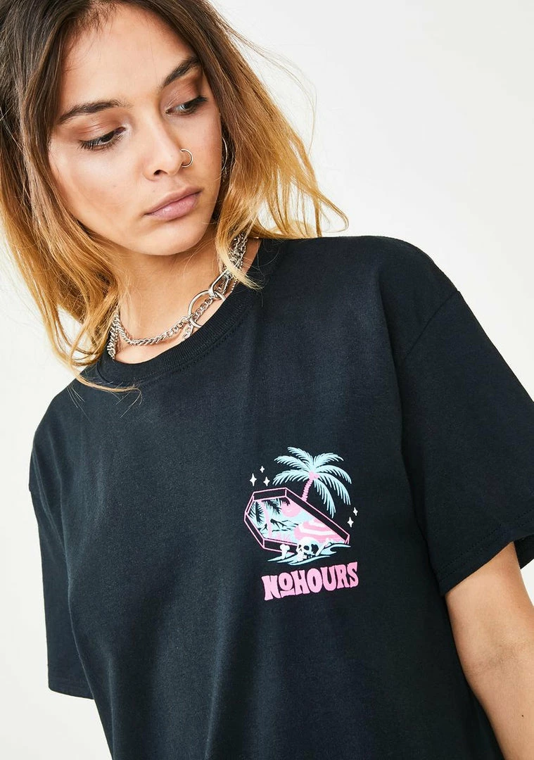 No Hours Not Here Graphic Tee