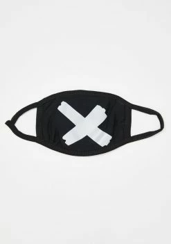 Stinnys Scarves & Gloves X Mark Reflective Mouth Mask