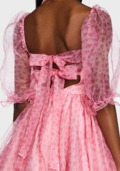 Fanciful Doll Mon Amour Puffball Mini Dress Dresses