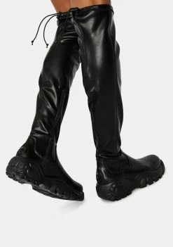 Buffalo London Lonnie Over The Knee Boots