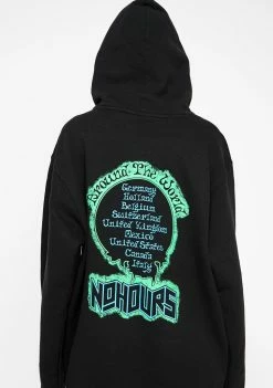 No Hours Tops New World Hoodie