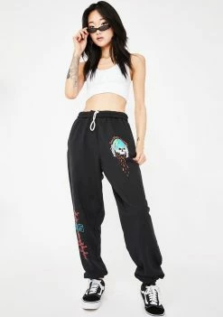 No Hours New World Graphic Sweatpants Bottoms