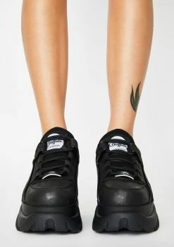 Buffalo London Platform Sneakers Classic Low Leather Sneakers