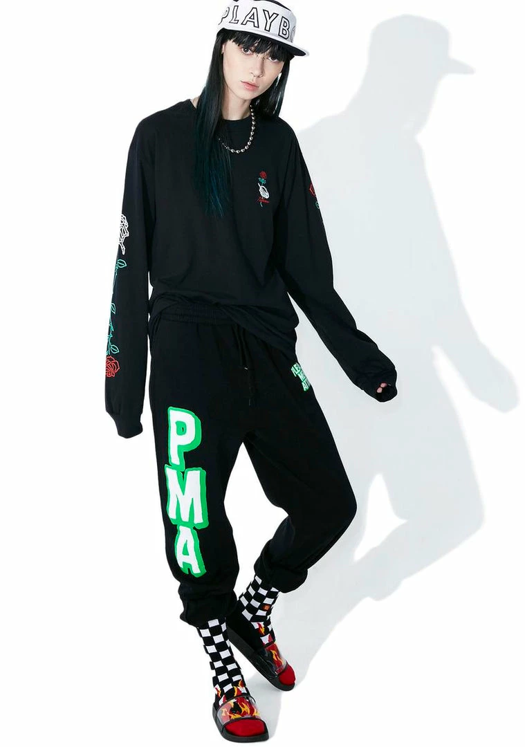 No Hours Long Stem Long Sleeve Tee Tops