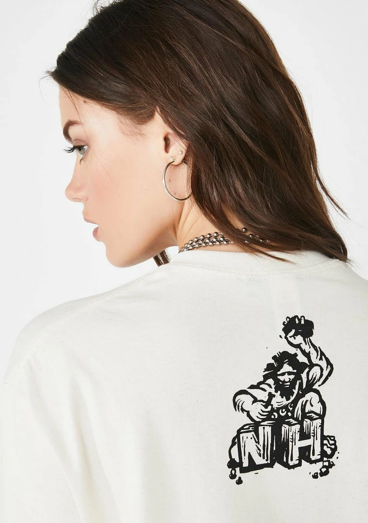 No Hours Tops Human Tee