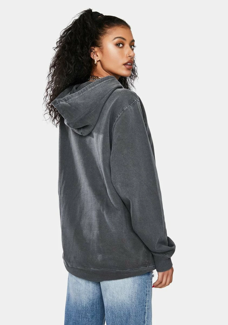 No Hours Solo Bear Graphic Hoodie Tops