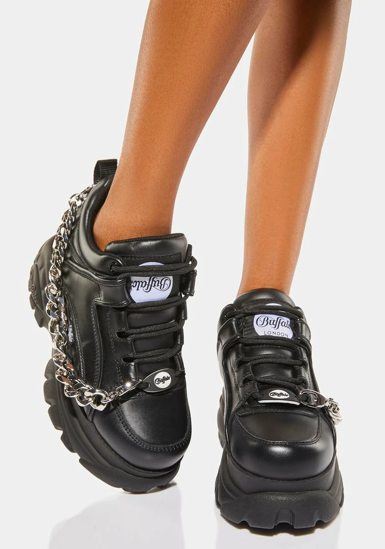 Buffalo London Platforms Pierce Chain Platform Sneakers