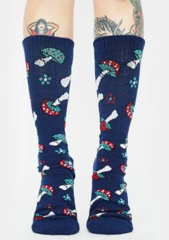 No Hours Socks & Tights Shh Room Crew Socks