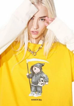 No Hours Tops Solo Bear Tee