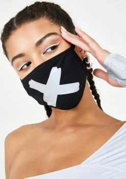 Stinnys Scarves & Gloves X Mark Reflective Mouth Mask