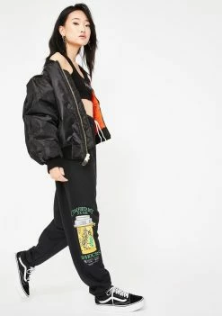 No Hours Numb Graphic Sweatpants Bottoms