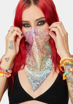 Stinnys Scattered Rainbow Bandana Scarves & Gloves