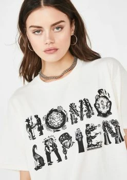 No Hours Tops Human Tee