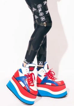 Buffalo London Independence Bae Platform Sneakers Platforms