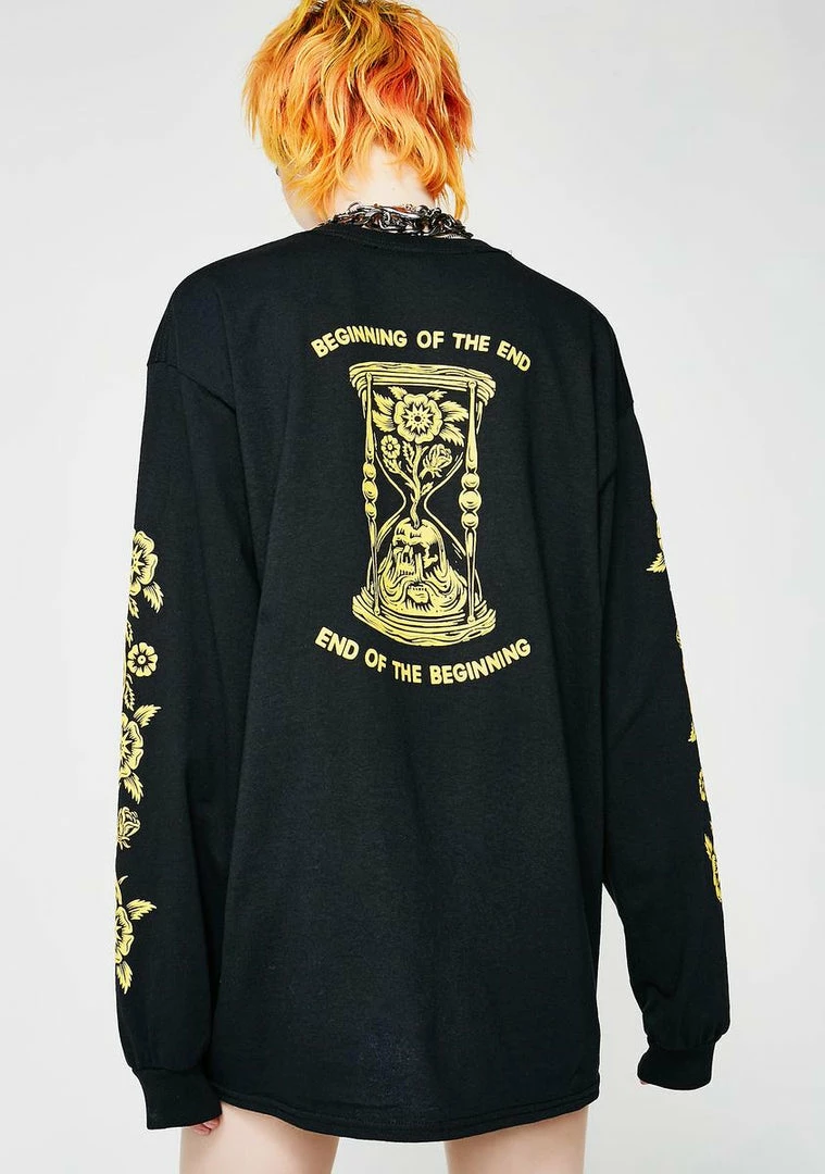 No Hours The End Long Sleeve Tee