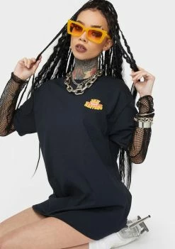 No Hours Tops It Happens Graphic Tee