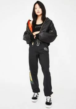 No Hours Numb Graphic Sweatpants Bottoms