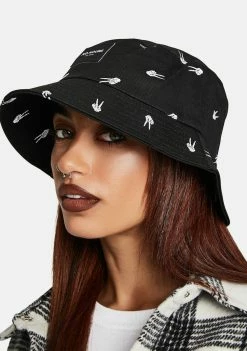 No Hours Peace Bucket Hat Hats