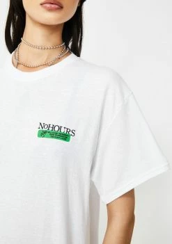 No Hours Numb Graphic Tee Tops