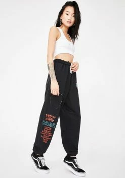 No Hours New World Graphic Sweatpants Bottoms