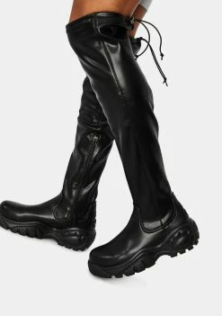 Buffalo London Lonnie Over The Knee Boots