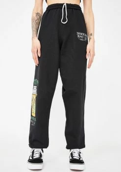 No Hours Numb Graphic Sweatpants Bottoms