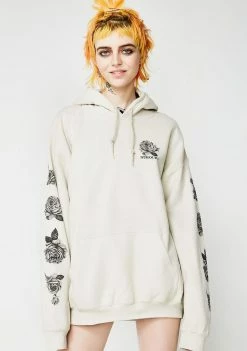 No Hours In Bloom Hoodie Tops