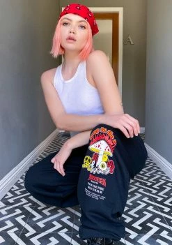 No Hours Jump In Graphic Sweatpants