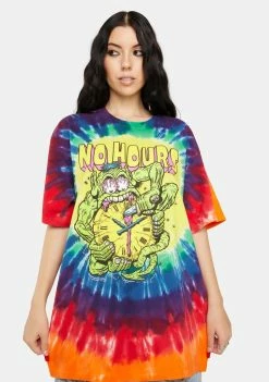 No Hours Rex Tie Dye Graphic Tee