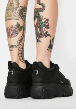 Buffalo London Platform Sneakers Classic Low Leather Sneakers